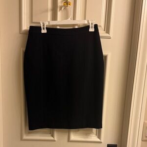Halogen Classic Black Pencil Skirt